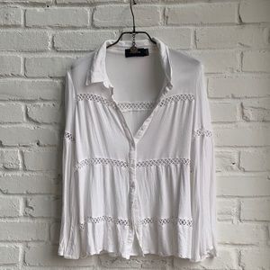 MinkPink Elsie Collared Blouse